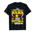 This Softball Nana Loves Her Softball T-Shirt - Unique Graphic for Adults