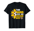 Nana Loves Soccer Sports Player T-Shirt - Casual Everyday Wear Unisex