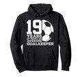 Soccer 19 Years Awesome Soccer Hoodie - Fun Novelty Design Unisex