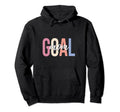 Goal Mom Soccer Mom Player Hoodie - Aesthetic Graphic Men Women