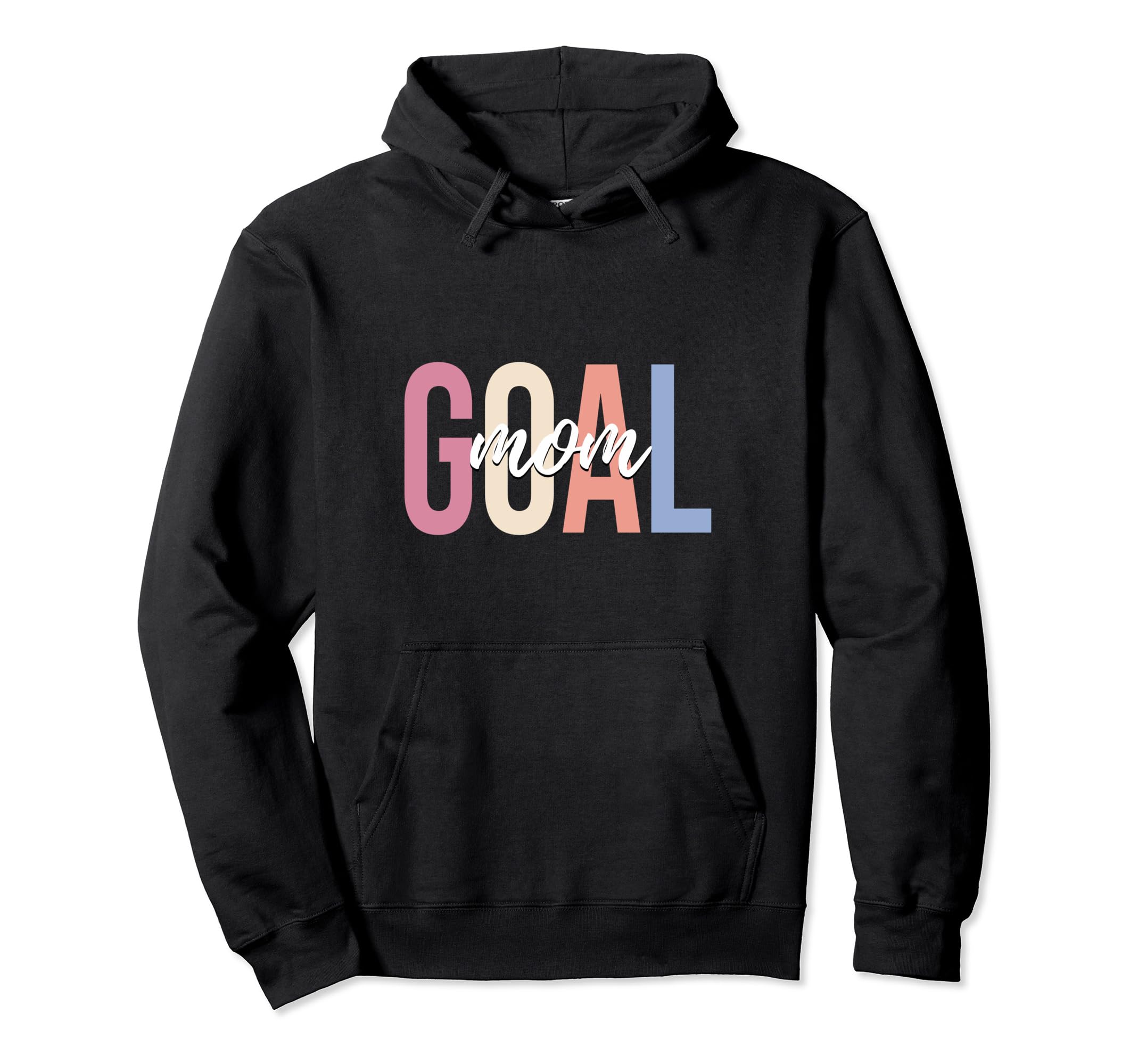 Goal Mom Soccer Mom Player Hoodie - Aesthetic Graphic Men Women