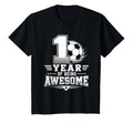 1St Birthday Soccer 1 Year Being Awesome T-Shirt - Streetwear Style Unisex