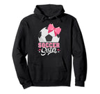 Soccer Sister Funny Soccer Player Soccer Hoodie - Trendy Graphic Unisex