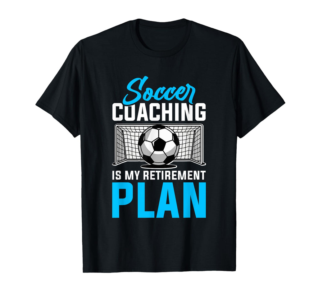 Coaching Soccer Dad Coach Soccer T-Shirt - Fun Novelty Design for Adults
