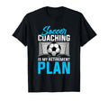 Coaching Soccer Dad Coach Soccer T-Shirt - Fun Novelty Design for Adults