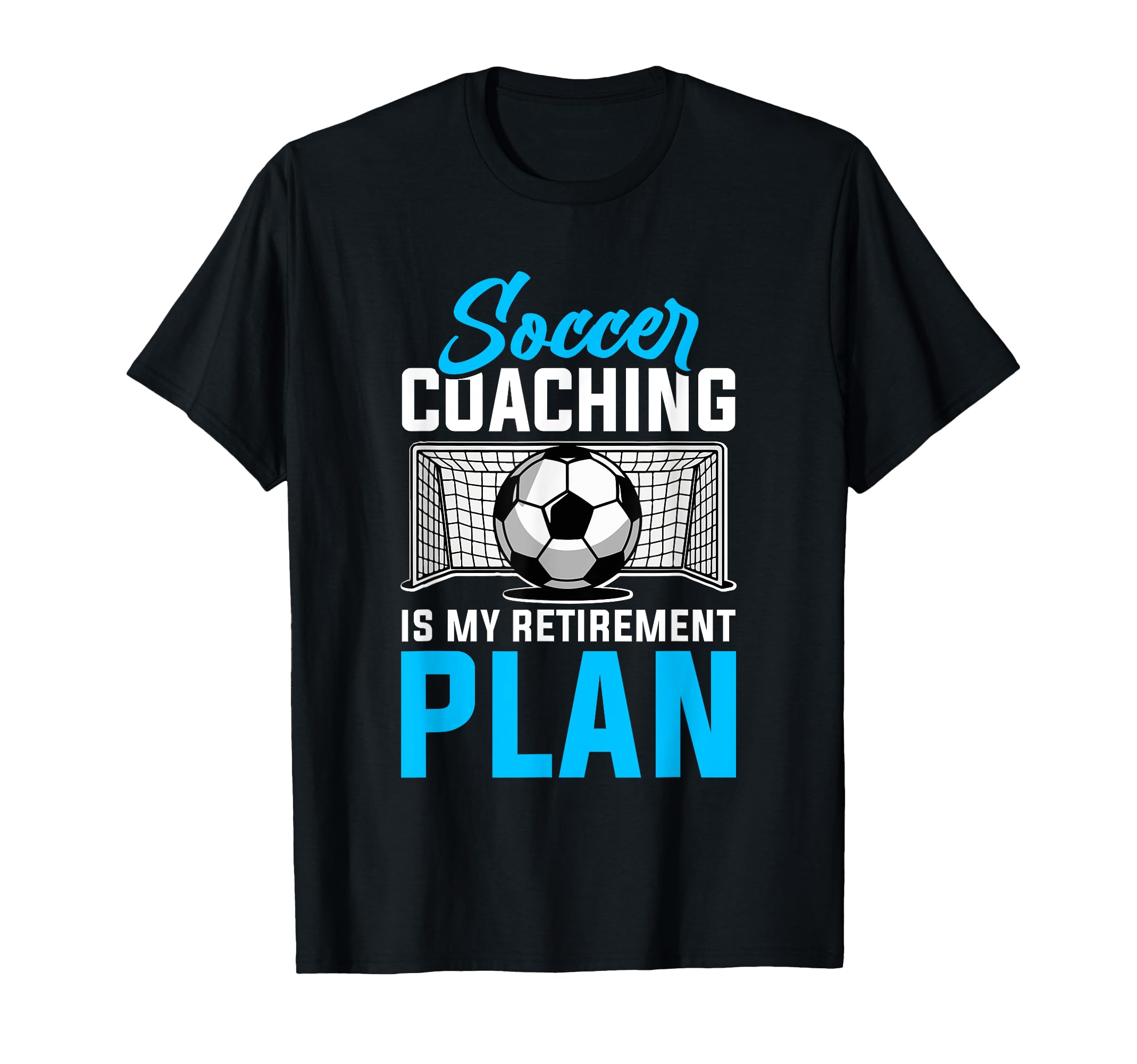 Coaching Soccer Dad Coach Soccer T-Shirt - Fun Novelty Design for Adults