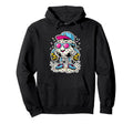 Soccer Ball Melting Ice Cream Drip Hoodie - Custom Art Print for Adults