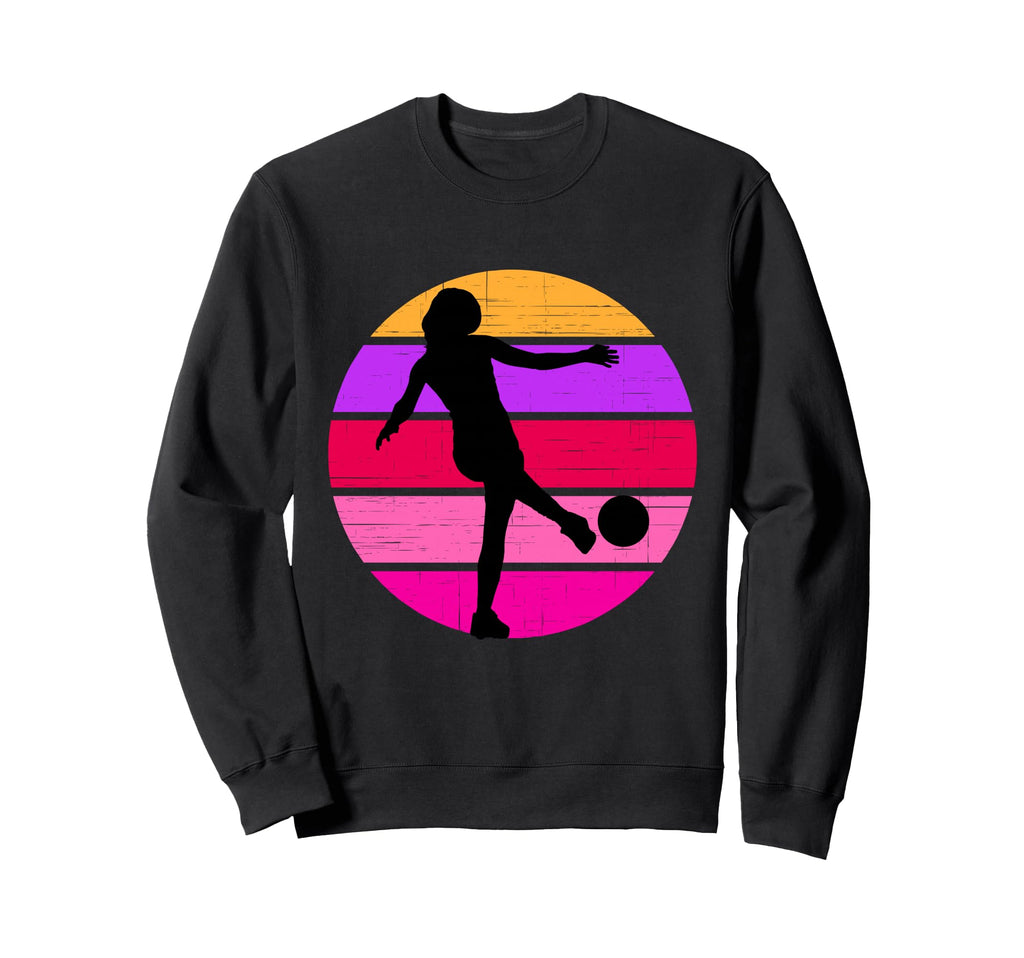 Soccer Womens Soccer Player Sweatshirt - Trendy Graphic for Adults