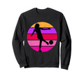 Soccer Womens Soccer Player Sweatshirt - Trendy Graphic for Adults