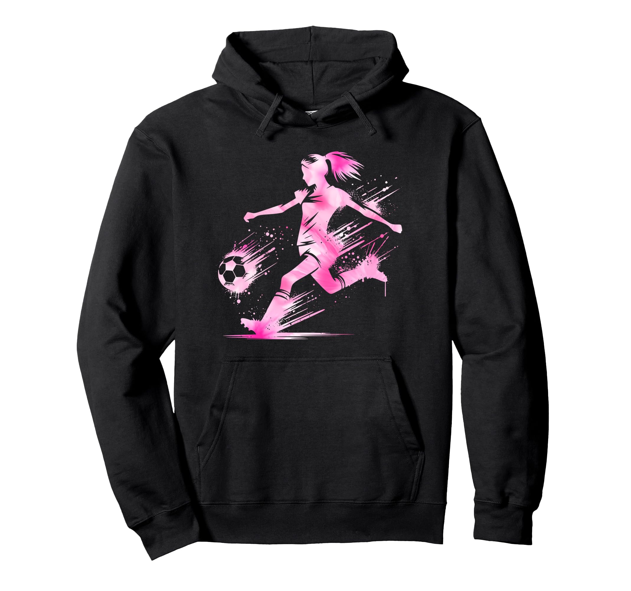 Soccer Female Soccer Lover Player Hoodie - Casual Everyday Wear for Adults