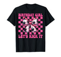 Birthday Lets Kick It Soccer Mom Mama T-Shirt - Novelty Apparel Men Women