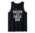 Soccer And Cheer Cheerleader Dad T T-Shirt - Aesthetic Graphic for Adults