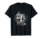Soccer Dad Father And Daughter Fathers T-Shirt - Aesthetic Graphic Unisex