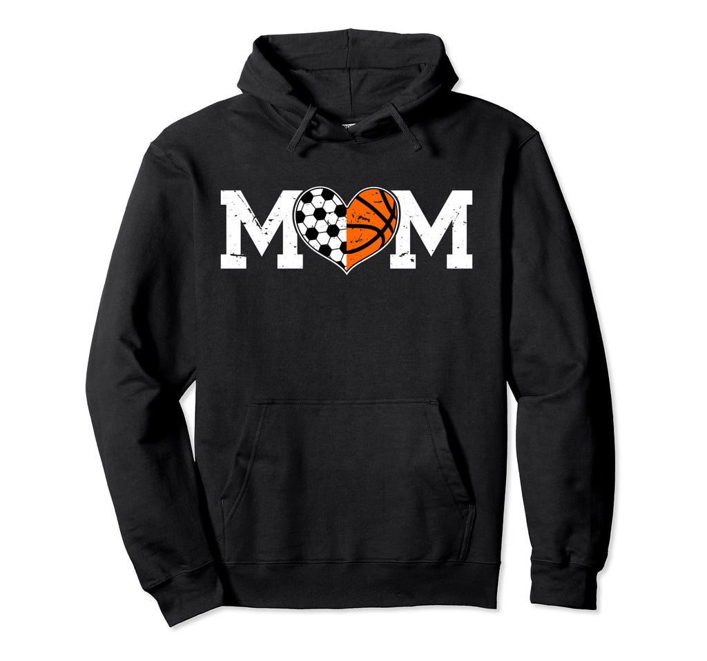 Basketball Soccer Mom Soccer Hoodie - Casual Everyday Wear for Adults