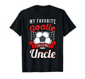 My Favorite Goalie Calls Me Tio Soccer T-Shirt - Unique Graphic Unisex