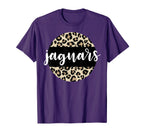 Leopard Jaguars Team Mascot School T-Shirt - Unique Graphic for Adults