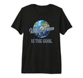 Soccer World Peace Is Goal Futbol Soccer T-Shirt - Minimalist Print Unisex