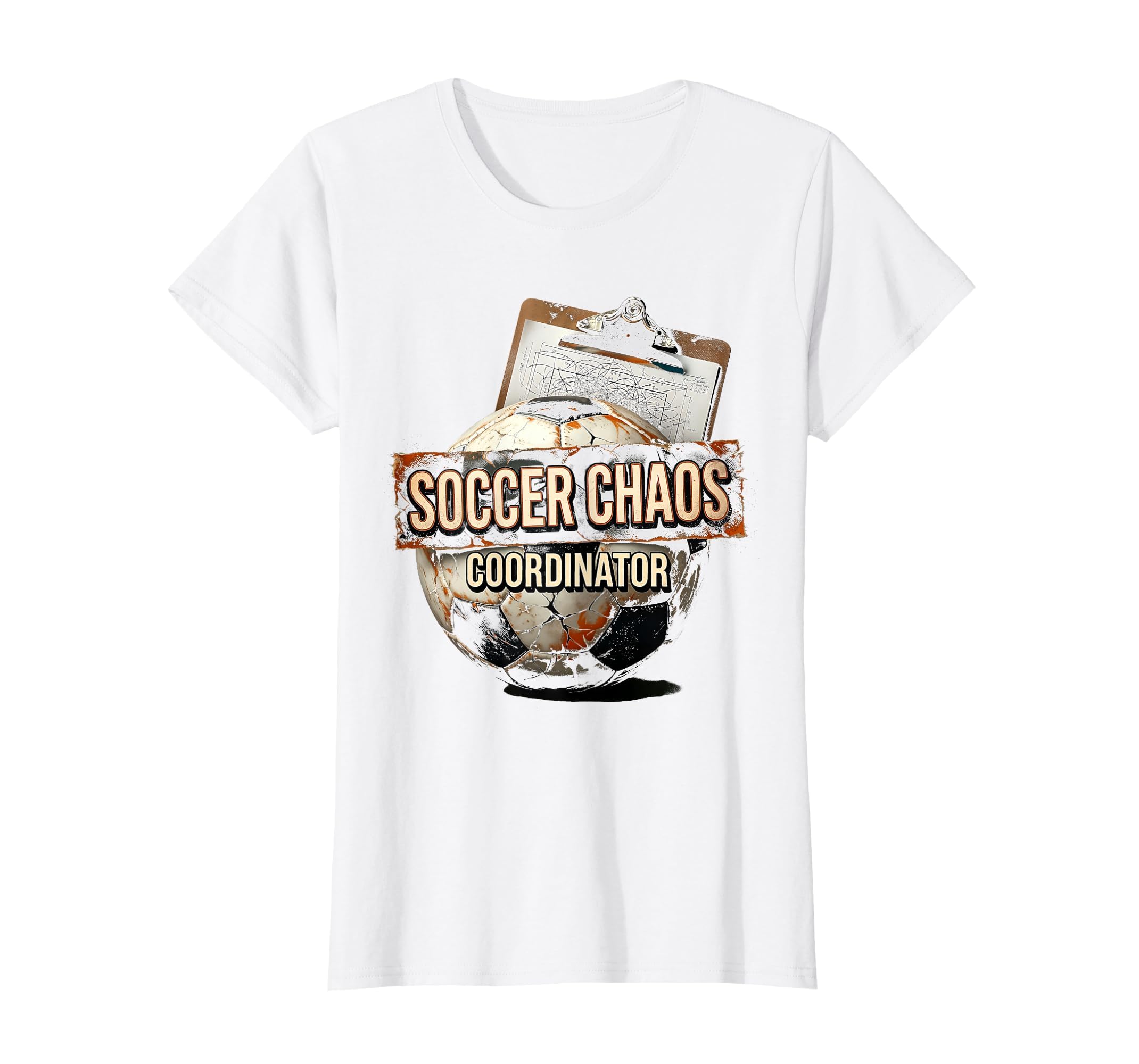 Soccer Chaos Coordinator Funny Soccer T-Shirt - Novelty Apparel Men Women