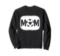 Soccer Mom Heart Ball Sports Fan Sweatshirt - Fun Novelty Design Unisex