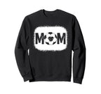 Soccer Mom Heart Ball Sports Fan Sweatshirt - Fun Novelty Design Unisex