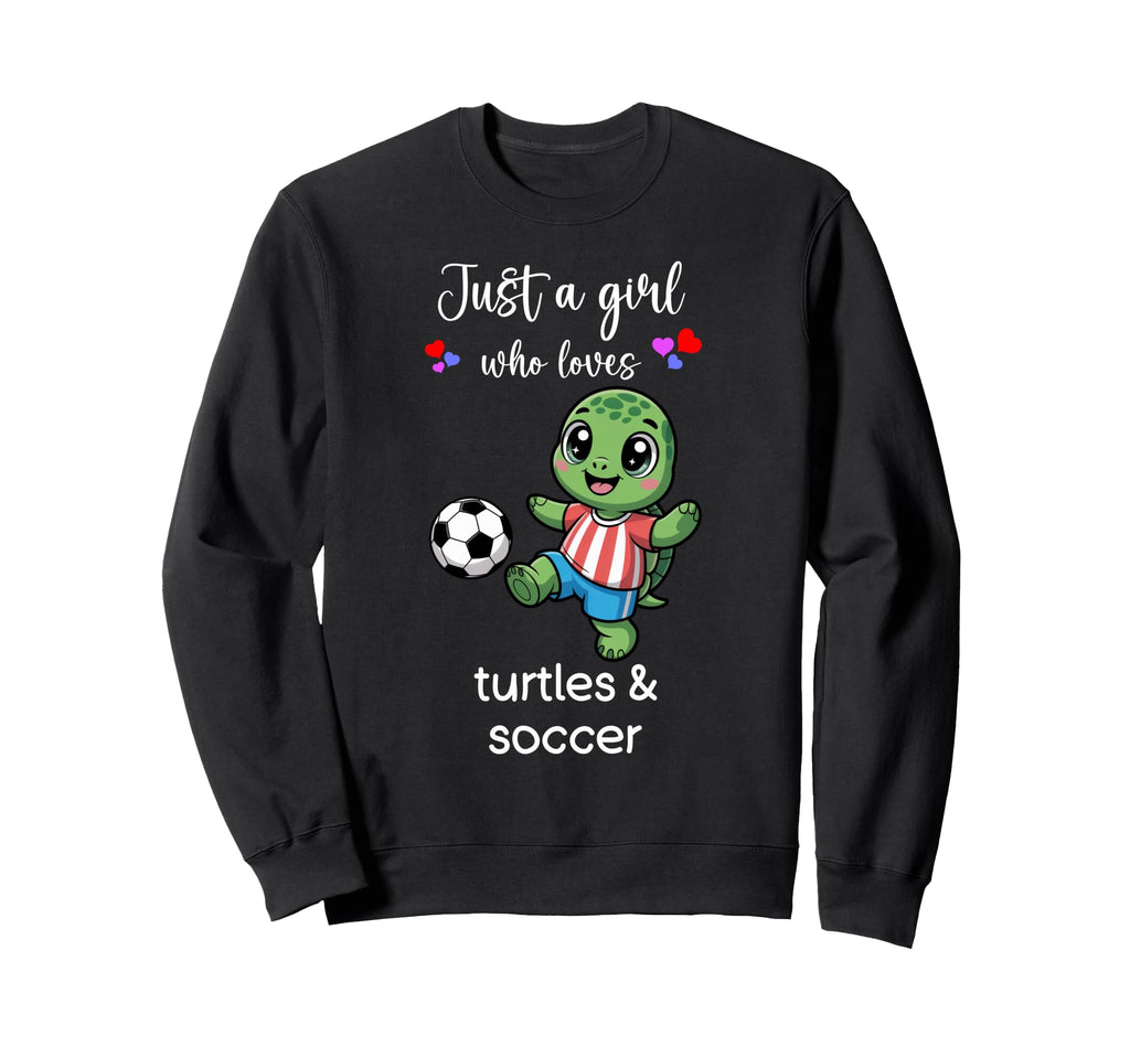 Turtle Soccer Turtle Soccer Sweatshirt - Trendy Graphic for Adults