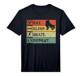 Mens Eat Sleep Skate Repeat Funny T-Shirt - Novelty Apparel for Adults