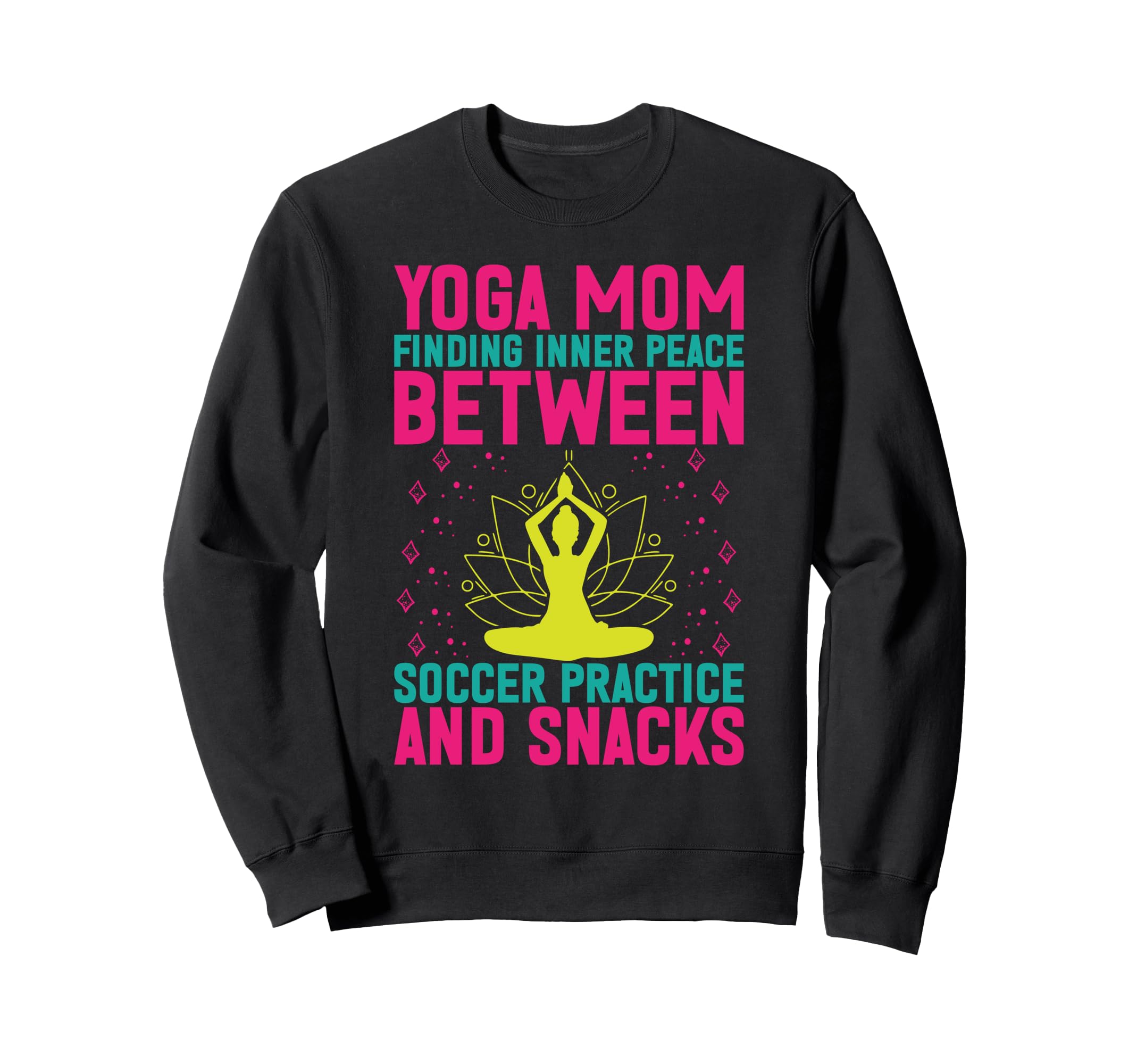 Finding Inner Peace Between Soccer Sweatshirt - Unique Graphic Men Women