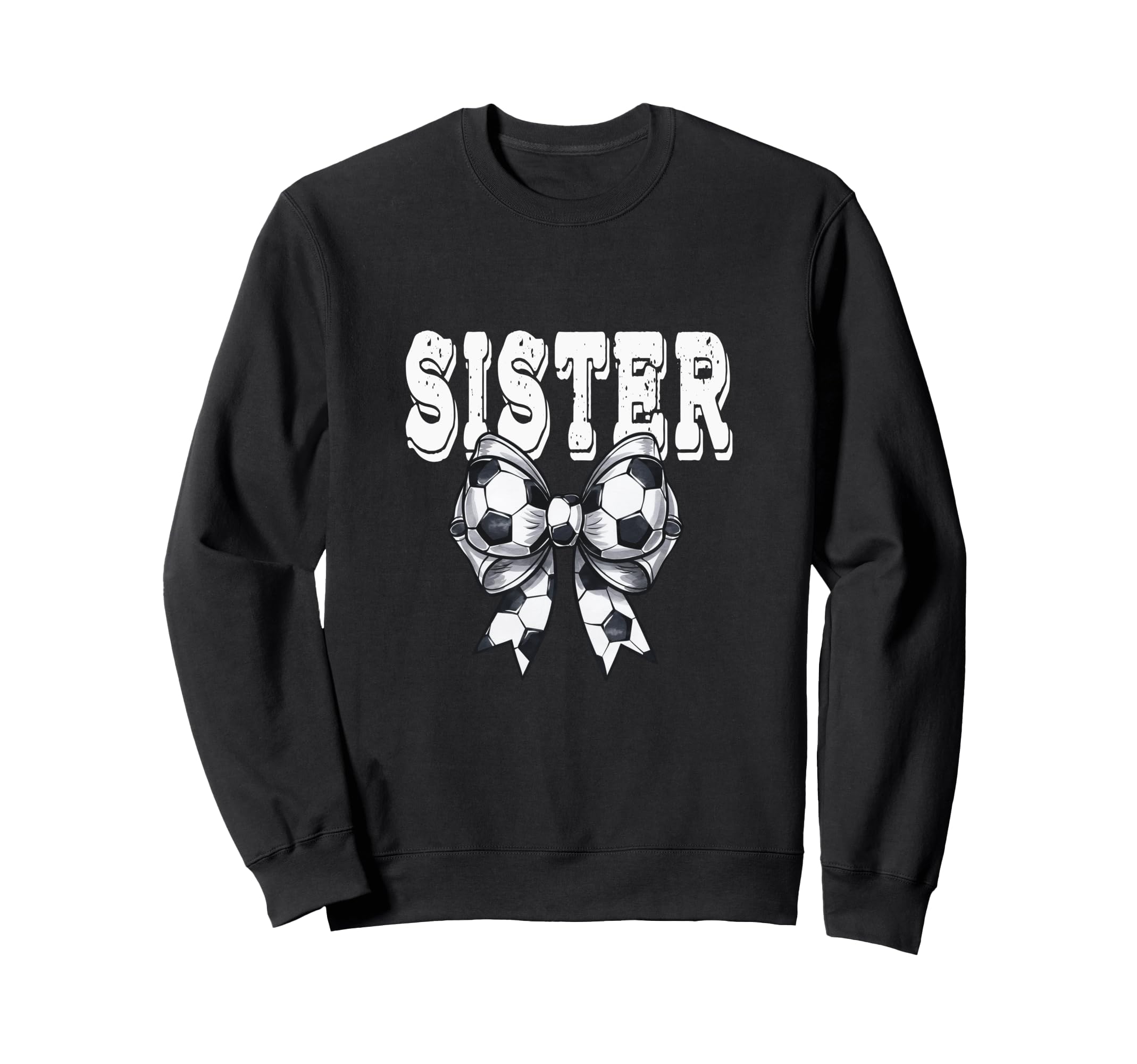 Coquette Soccer Bow Mom Sister Sweatshirt - Streetwear Style Men Women