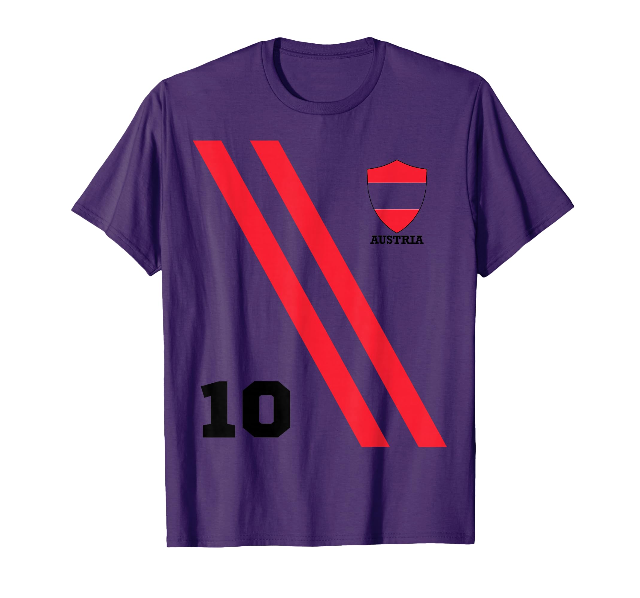 Austria Soccer Football 2020 European T-Shirt - Fun Novelty Design Unisex