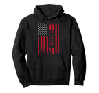 Us Flag Soccer Sport Soccer Player Soccer Hoodie - Streetwear Style Unisex