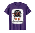 Bleached Football Grammy Life Messy T-Shirt - Aesthetic Graphic for Adults