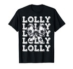 Coquette Soccer Lolly Matching Family Bow T-Shirt - Trendy Graphic Unisex