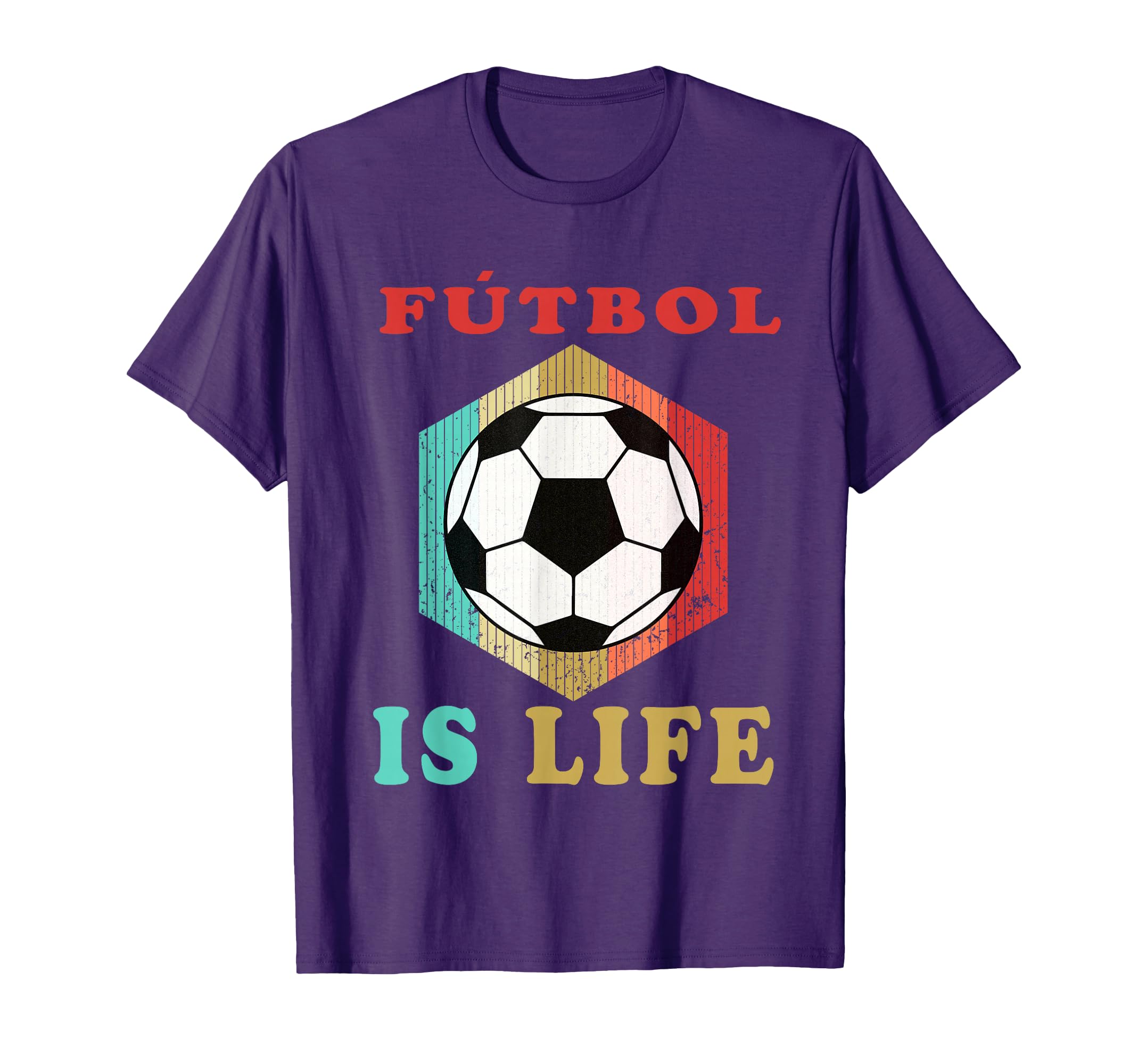 Futbol Is Life Funny Football Lover T-Shirt - Trendy Graphic for Adults