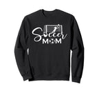 Soccer Mom Funny Soccer Season Sweatshirt - Custom Art Print Men Women