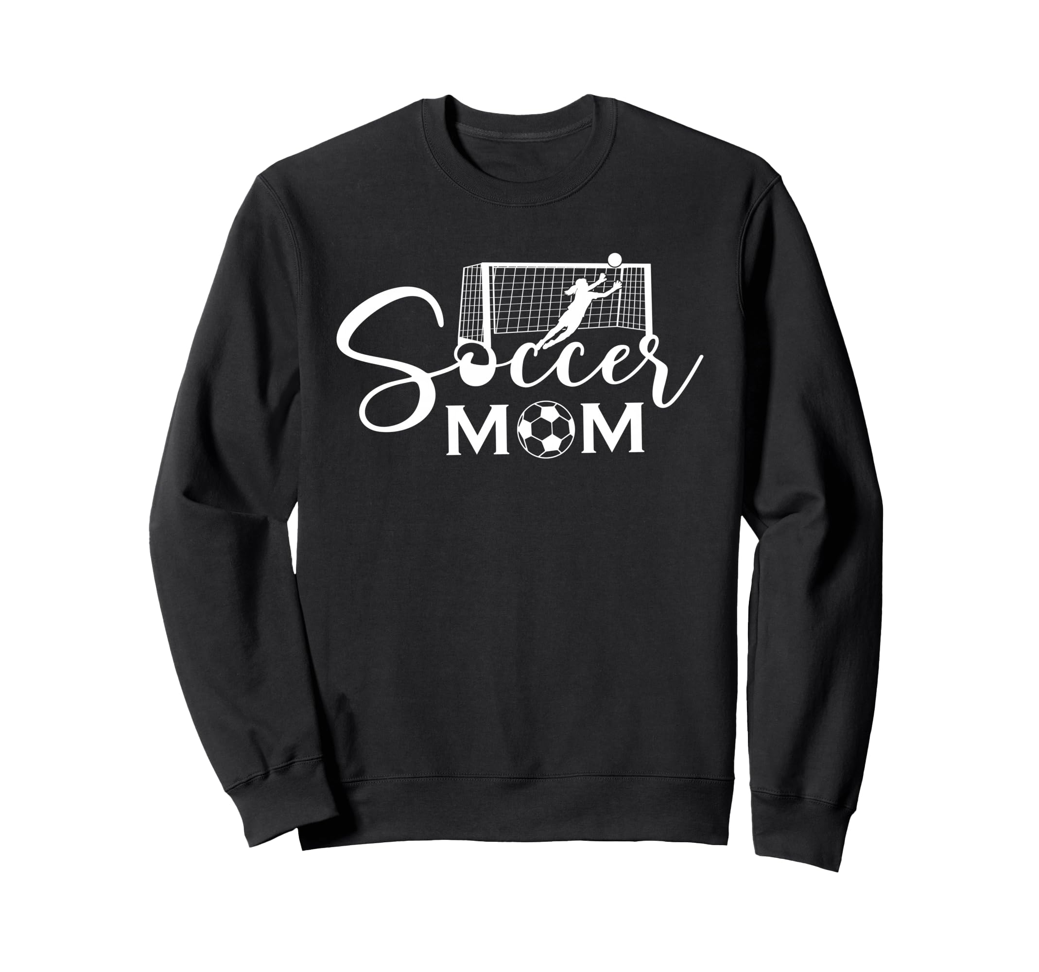 Soccer Mom Funny Soccer Season Sweatshirt - Custom Art Print Men Women
