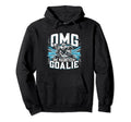 Funny Goalkeeper Ice Hockey Goalie Hoodie - Unique Graphic Unisex