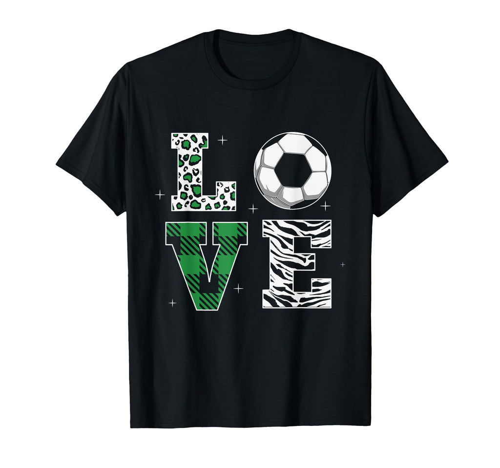 Love Soccer Sports Player Team Game T-Shirt - Casual Everyday Wear Unisex