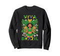 Viva Brazil Soccer Fan Tropical Vibe Sweatshirt - Minimalist Print Unisex