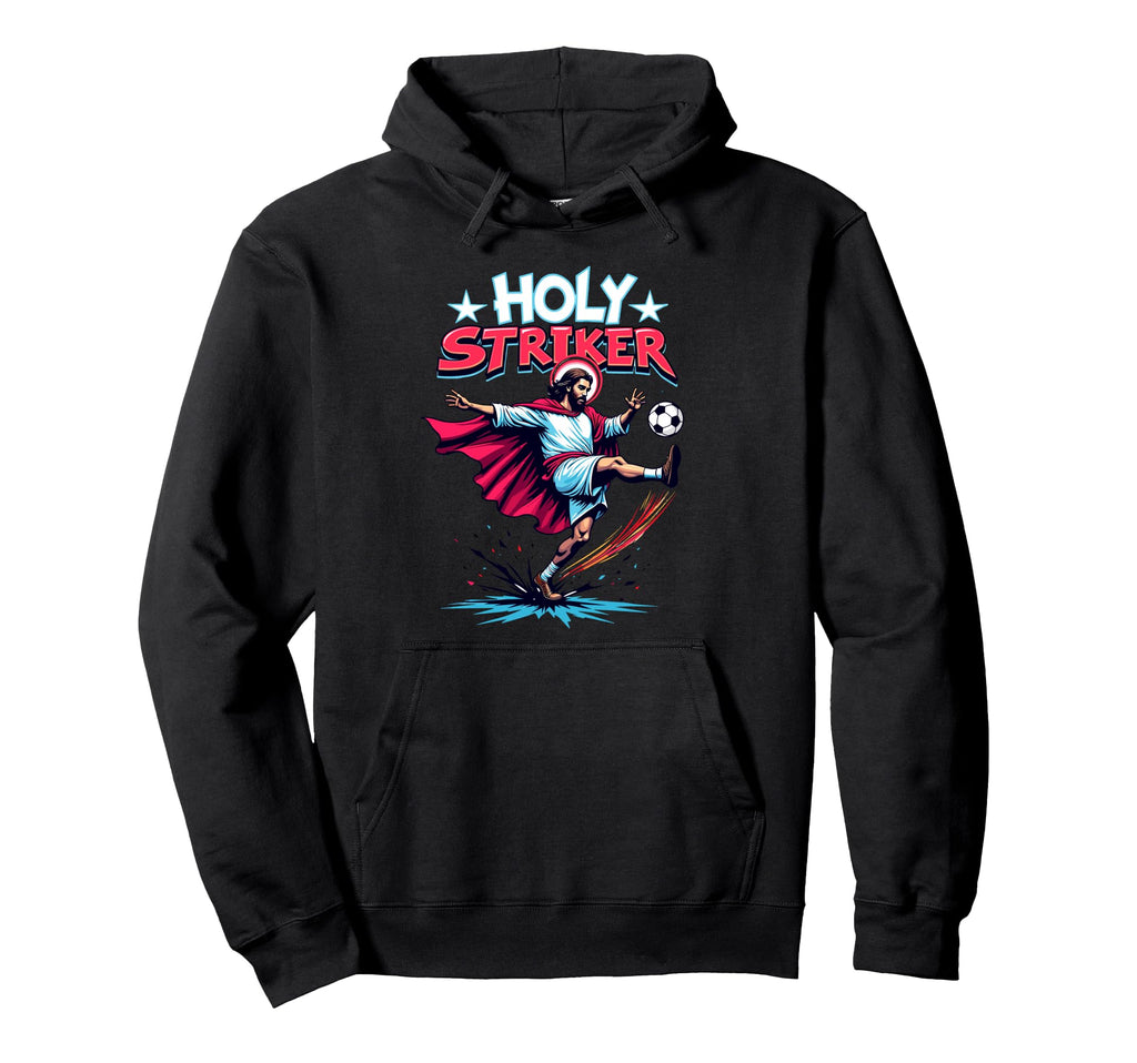 Holy Striker Easter Funny Jesus Hoodie - Custom Art Print for Adults