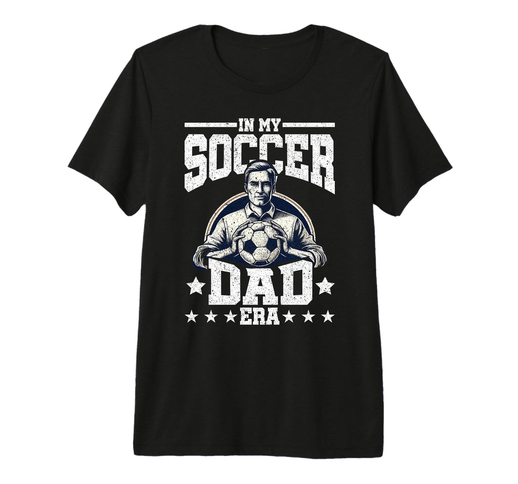 Mens My Soccer Dad Era Tri Blend T-Shirt - Custom Art Print Men Women