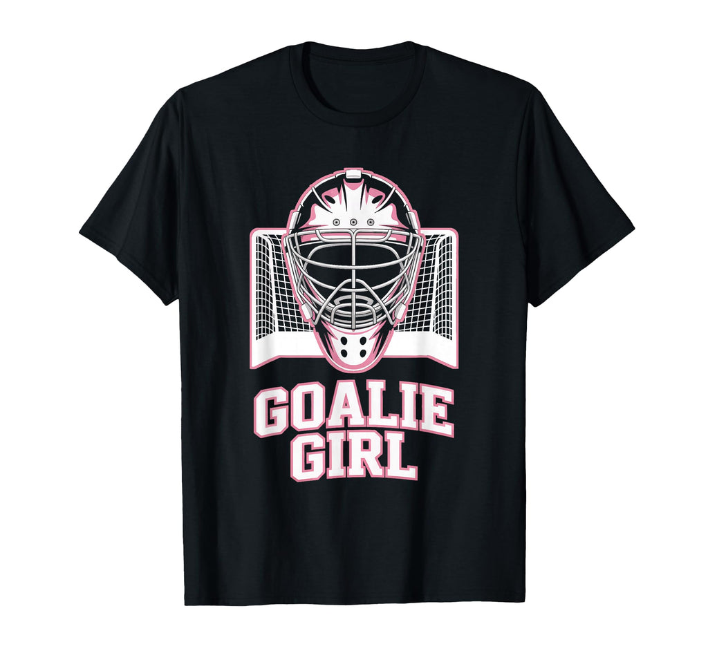 Hockey Goalie Goalkeeper Female Field T-Shirt - Trendy Graphic Unisex