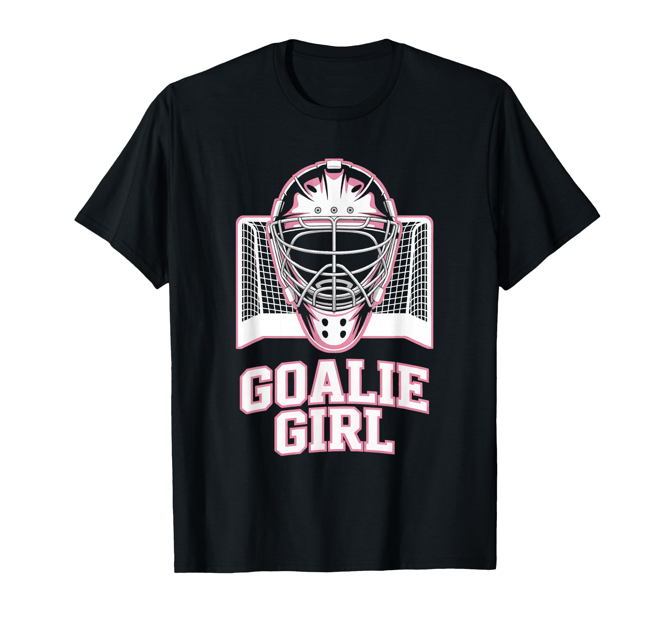 Hockey Goalie Goalkeeper Female Field T-Shirt - Trendy Graphic Unisex