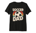 Mens Soccer Dad Soccer Player Son T-Shirt - Custom Art Print Unisex