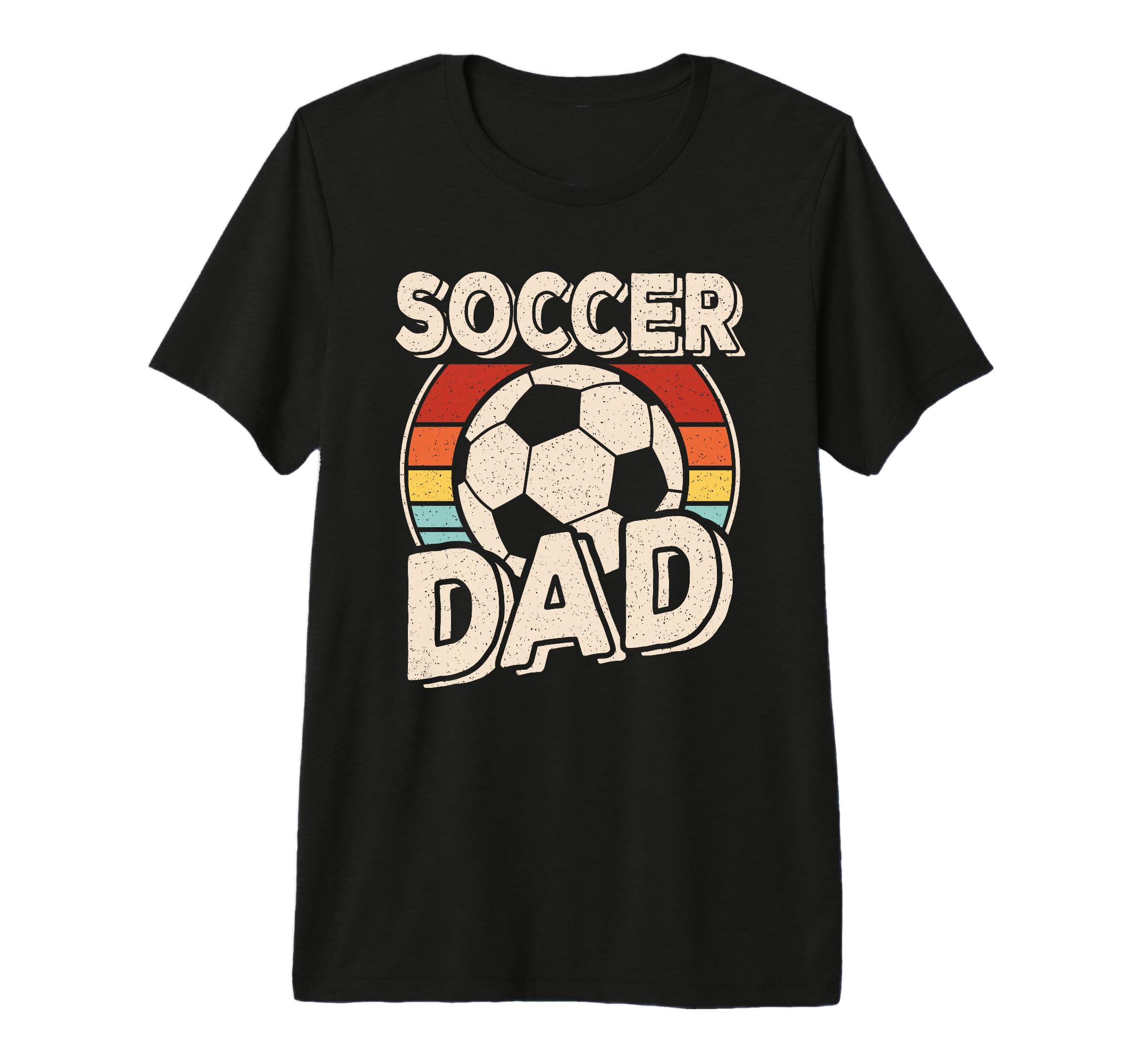 Mens Soccer Dad Soccer Player Son T-Shirt - Custom Art Print Unisex