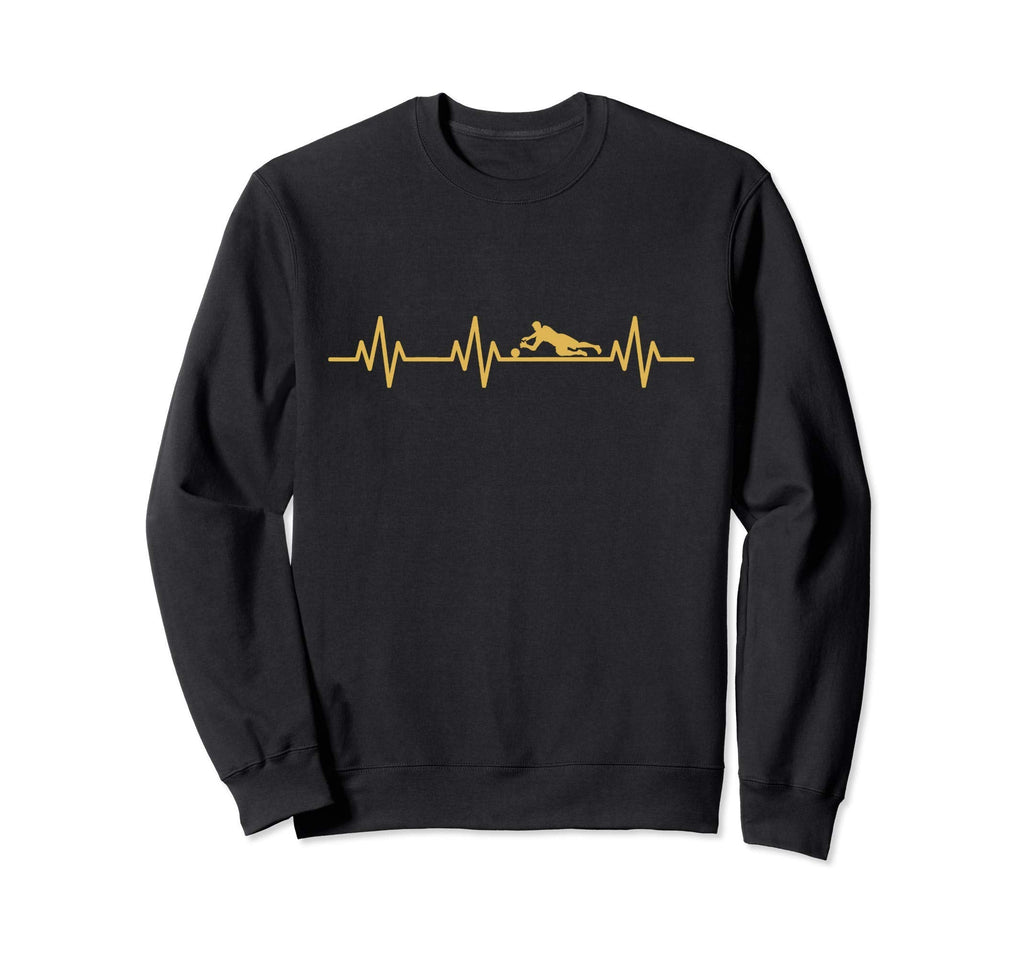 Soccer Player Goalie Lifeline Sweatshirt - Trendy Graphic Men Women