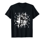 Astronaut Playing Soccer Sports Team T-Shirt - Trendy Graphic for Adults