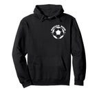 Lets Kick Some Grass Funny Cheer Soccer Hoodie - Trendy Graphic Men Women