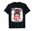 Soccer Momo Bleached Bun Mothers Day T-Shirt - Streetwear Style Unisex