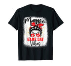 Soccer Momo Bleached Bun Mothers Day T-Shirt - Streetwear Style Unisex
