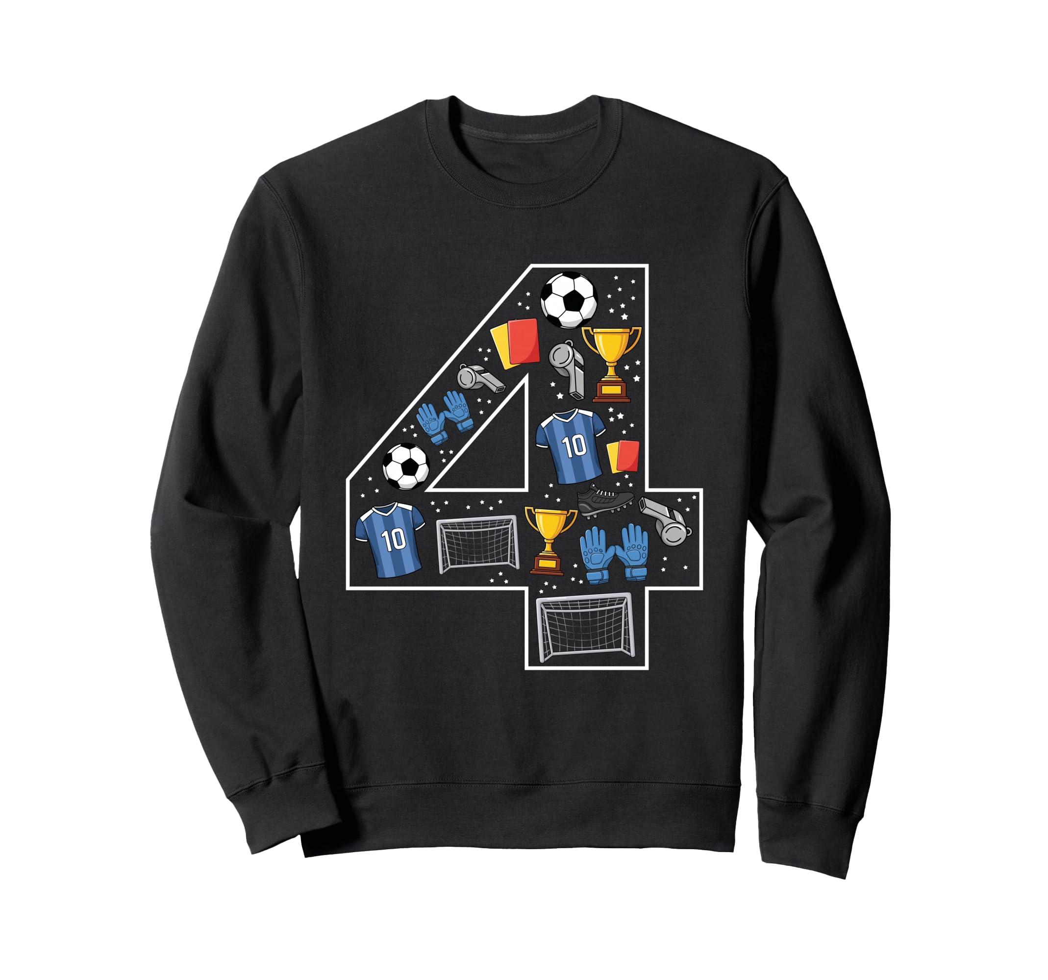 4Th Birthday 4 Year Old Sweatshirt - Fun Novelty Design for Adults